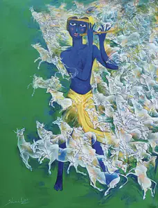 Choyal, Shail (Artist). Untitled, 2017 | Painting