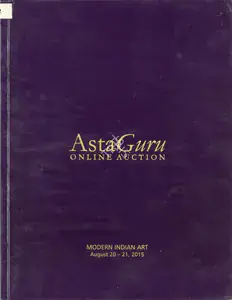 Asta Guru (Auction House). Modern Indian Art. 21 August 2015, Online | Auction Catalogue | EconomicsArt | 00862209