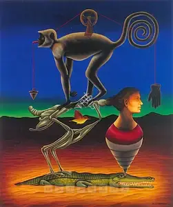Mamadapur, Suneel (Artist). True Lies, 2006 | Painting