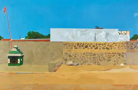 Dodiya, Atul (Artist). Roadside Temple, 1988 | Painting
