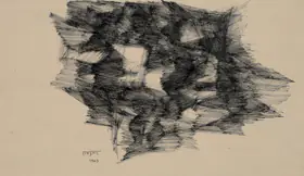 Ramkumar (Artist). Untitled, 1963 | Drawing