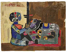 Gujral, Satish (Artist). Untitled, 1966 | Painting