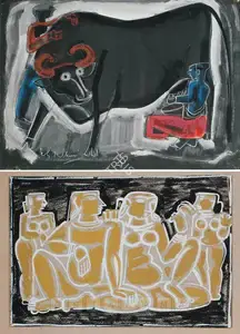 Kulkarni, K.S. (Artist). Untitled, n.d. | Drawing