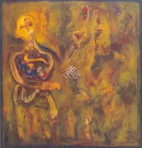 Konar, Tapas (Artist). Intersection Of A Lonely Man, 1999 | Painting