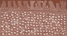 Mashe, Jivya Soma (Artist). Untitled (Paddy Night life) (Warli), n.d. | Painting
