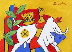 Husain, M.F. (Artist). Untitled, n.d. | Painting
