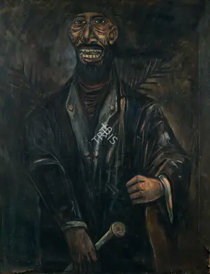 Souza, F.N. (Artist). Untitled, 1957 | Painting