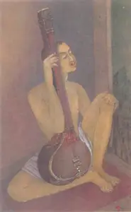 Sharma, Deokinandan (Artist). Performer, n.d. | Painting