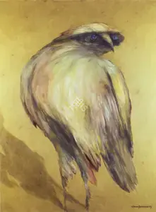Shuvaprassana (Artist). Owl, 2007 | Painting