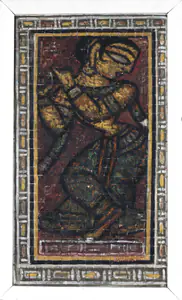 Roy, Jamini (Artist). Untitled (Gopi Woman), n.d. | Painting