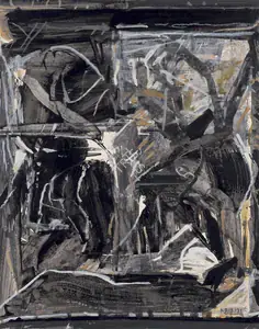 Raza, S.H. (Artist). La Nuit, 1981 | Painting