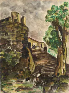 Ara, K.H. (Artist). Untitled, 1946 | Painting