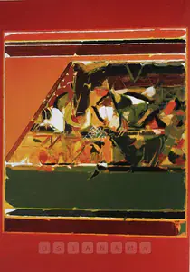 Raza, S.H. (Artist). Untitled, 1982 | Painting