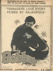 Kapoor, Raj (Producer), Bobby, 1973 | Advertisement