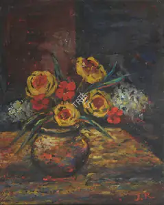 Roy, Jamini (Artist). Still Life, n.d. | Painting