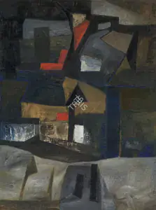Ramkumar (Artist). Untitled, circa 1950s | Painting