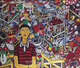Goud, Nandini (Artist). Untitled, 1998 | Painting