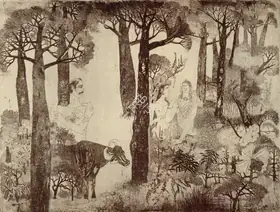 Goud, K. Laxma (Artist). Untitled, 1977 | Graphic Art