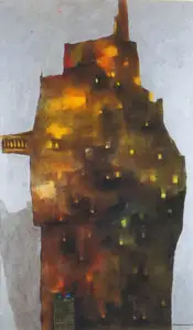 Shuvaprassana (Artist). Abode, 2007 | Painting