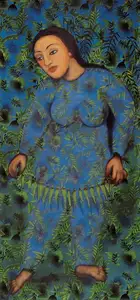 Pal, Gogi Saroj (Artist). All These Flowers, 2003 | Painting