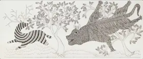 Shyam, Jangarh Singh (Artist). Untitled, circa 1997 | Painting