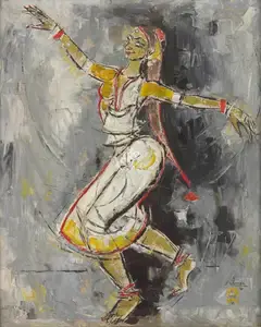 Chavda, Shiavax (Artist). Untitled, 1961 | Painting