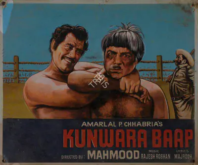 Chhabria, Amarlal P. (Producer), Kunwara Baap, 1974 | Lobby Card