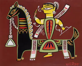 Roy, Jamini (Artist). Untitled, n.d. | Painting