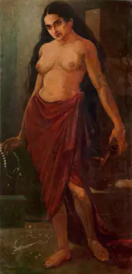 Nagarkar, Gunwant H. (Artist). Nude, 1928 | Painting