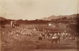 Dayal, Lala Deen (Photographer), The Chowgan Odeypur, c.1890 | Antiquarian Photograph