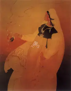Chughtai, M.A.R. (Artist). Untitled, n.d. | Painting