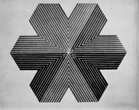 Stella, Frank (Artist). Star of Persia, 1967 | Graphic Art