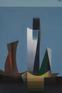 Sharma, Mohan (Artist). Untitled, 1972 | Painting