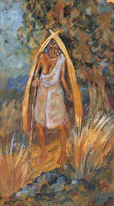 Bose, Nandalal (Artist). Sarbari Series, 1941 | Painting