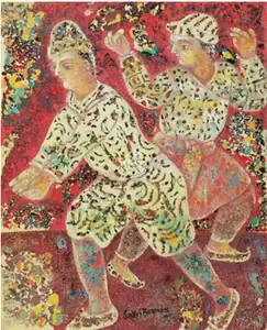 Burman, Sakti (Artist). Twilight Dancer, 2010 | Painting
