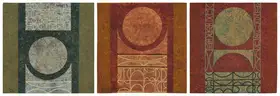 Shemza, Anwar Jalal (Artist). Square Composition I, II, III, 1962 | Painting