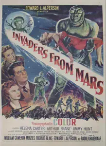 Alperson, Jr., Edward L. (Producer), Invaders from Mars, 1953 | Poster