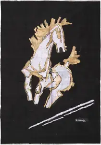 Husain, M.F. (Artist). Untitled (Horse), circa 1990 | Painting