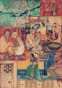 Roy, Prosanto (Artist). Arabian Night Series, c.1954 | Painting