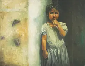 Bhattacharjee, Chandra (Artist). Untitled, 1995 | Painting