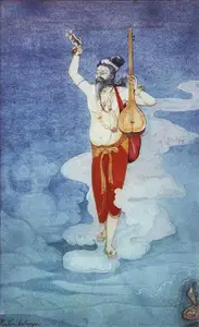 Venkatappa (Artist). Narad Muni, n.d. | Painting
