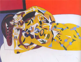 Souza, F.N. (Artist). Untitled, 1965 | Painting
