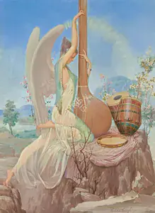 Singh, Sobha (Artist). The Angel, n.d. | Painting