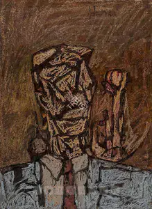 Husain, M.F. (Artist). Untitled, n.d. | Painting