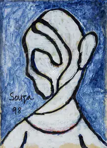 Souza, F.N. (Artist). Untitled, 1998 | Painting