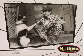 Layton, Roque M. (Cinematographer), Mr India, 1961 | Lobby Card
