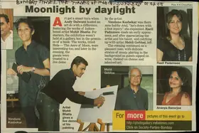 Chowdhary, K.K. (Photographer). Moonlight by Daylight, 01 June 2008 | Newspaper Clipping | 00855782