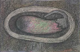 Chowdhury, Jogen (Artist). Fruit on the Plate, 1998 | Painting