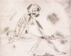 Hore, Somnath (Artist). Wounds, 1978 | Graphic Art