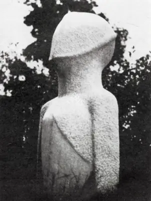 Patel, Nagji (Artist). Pink Bust, n.d. | Sculpture